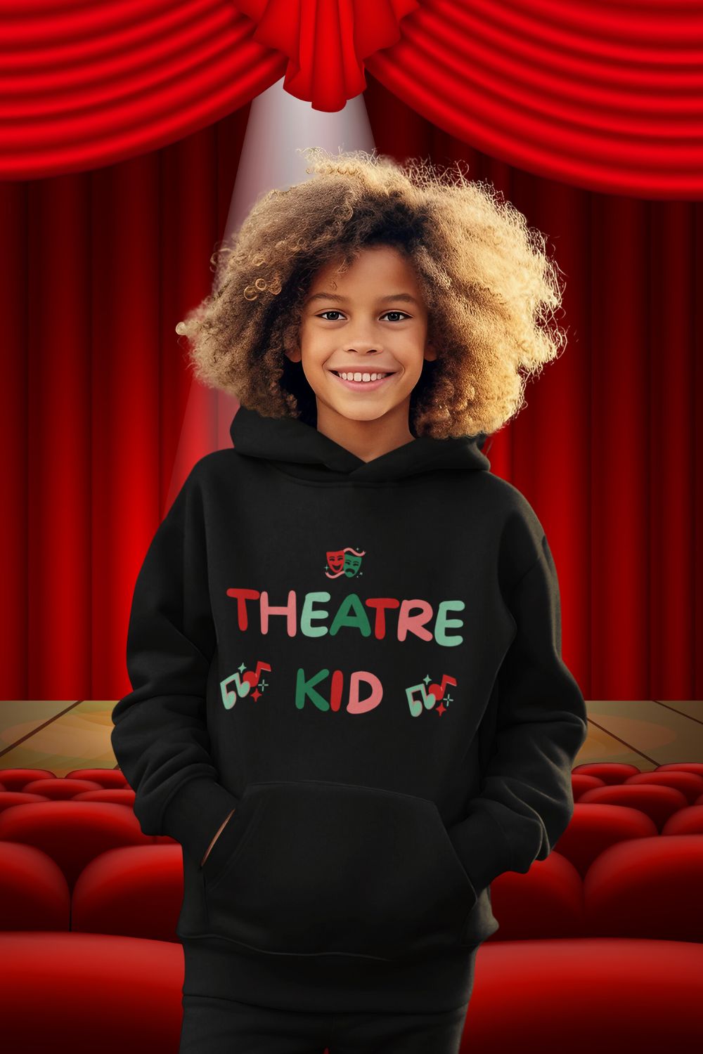 Theatre Kids Hoodie – Perfect for Young Stars Who Love to Perform