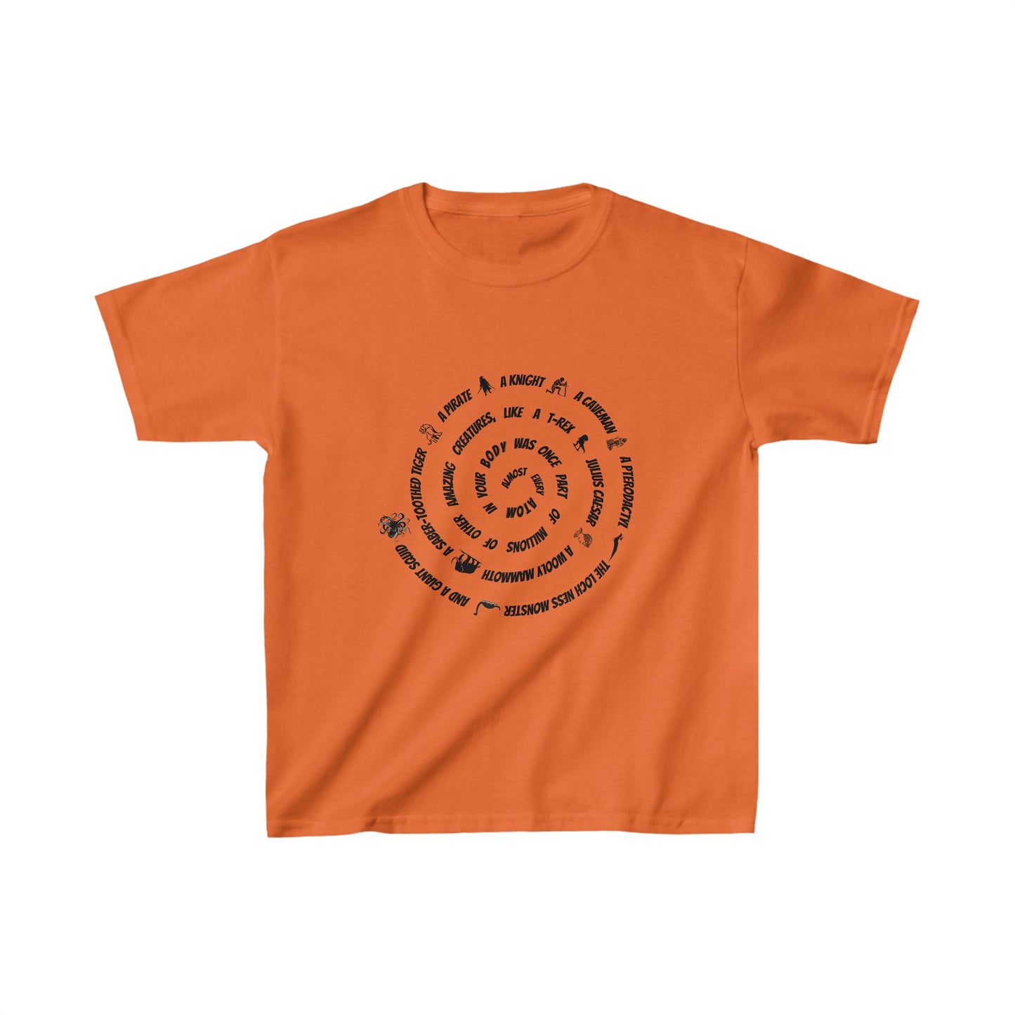 Kids' STEM T-Shirt: Exploring Atoms – Be Amazed by Dinosaurs and More