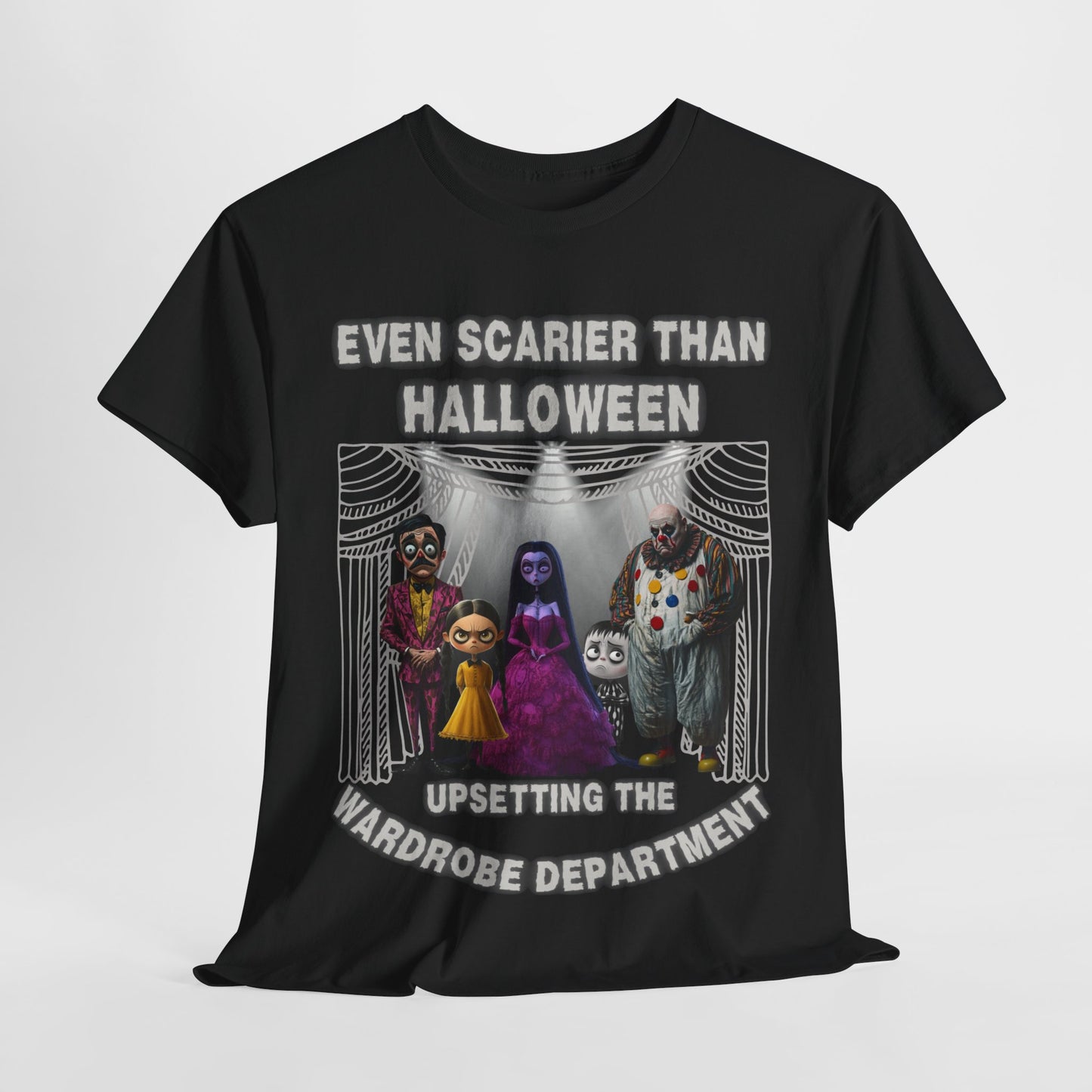 Theatre Costume Chaos T-Shirt: Even Scarier Than Halloween