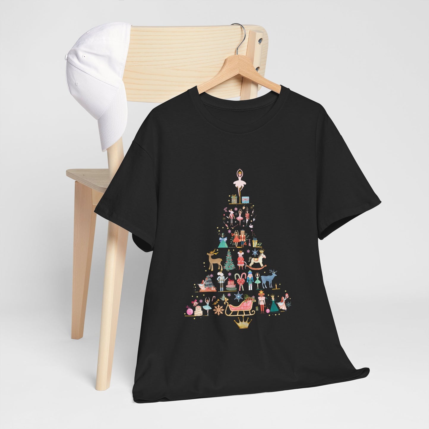 Nutcracker Tree T-Shirt – Festive Theatre Christmas Collection