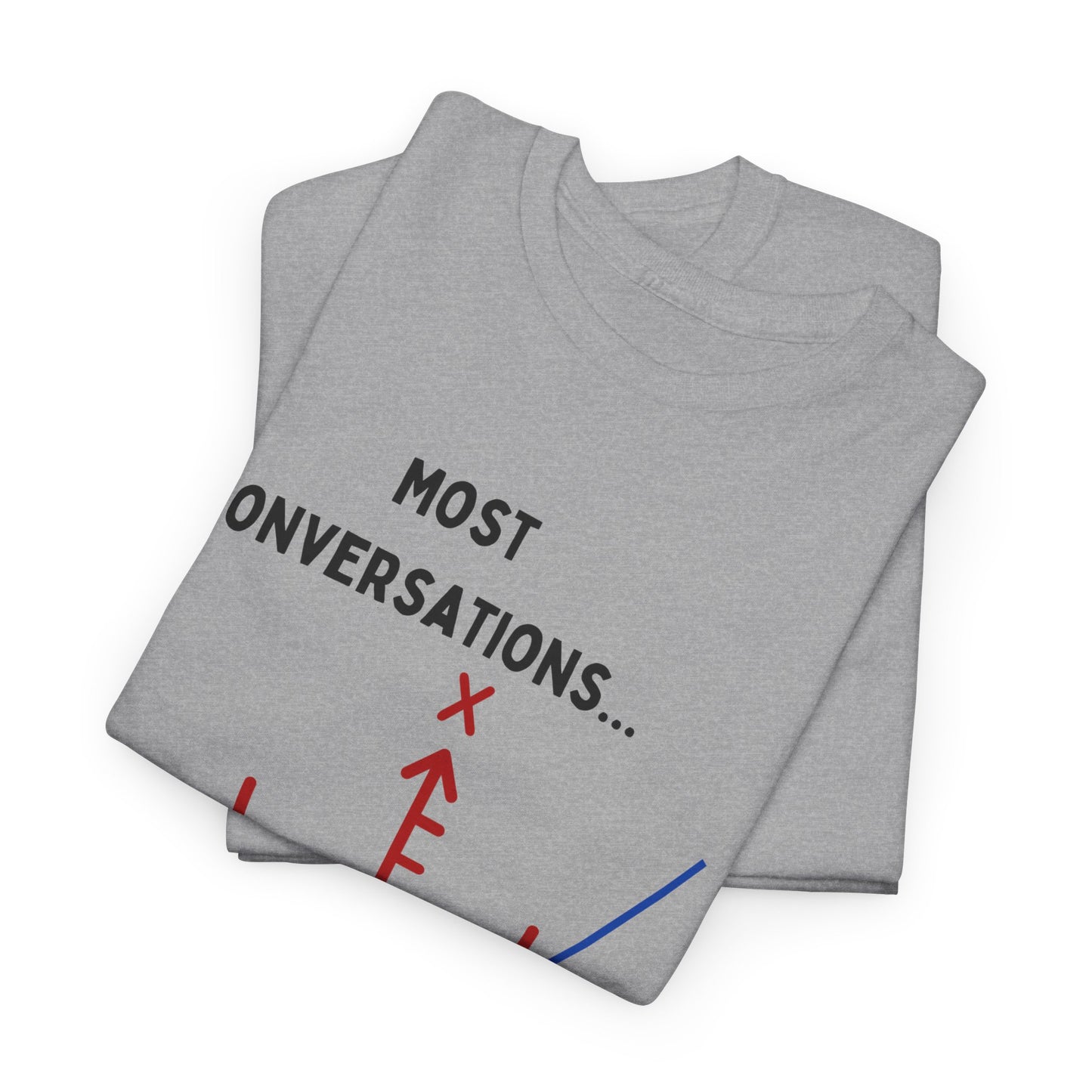 "Going Off on a Tangent" Adult Unisex T-Shirt  Smart Maths Humour for the Sharp-Minded