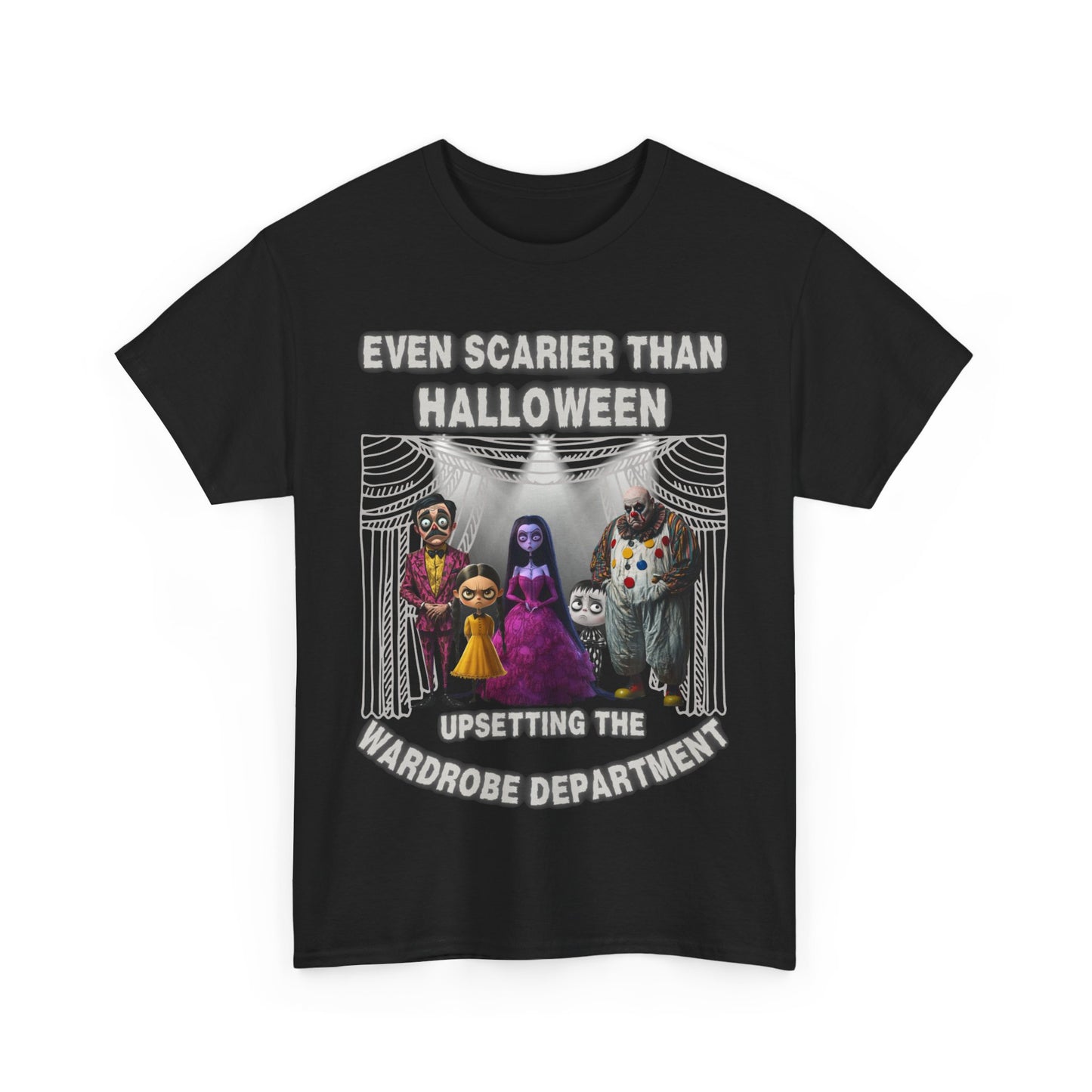 Theatre Costume Chaos T-Shirt: Even Scarier Than Halloween