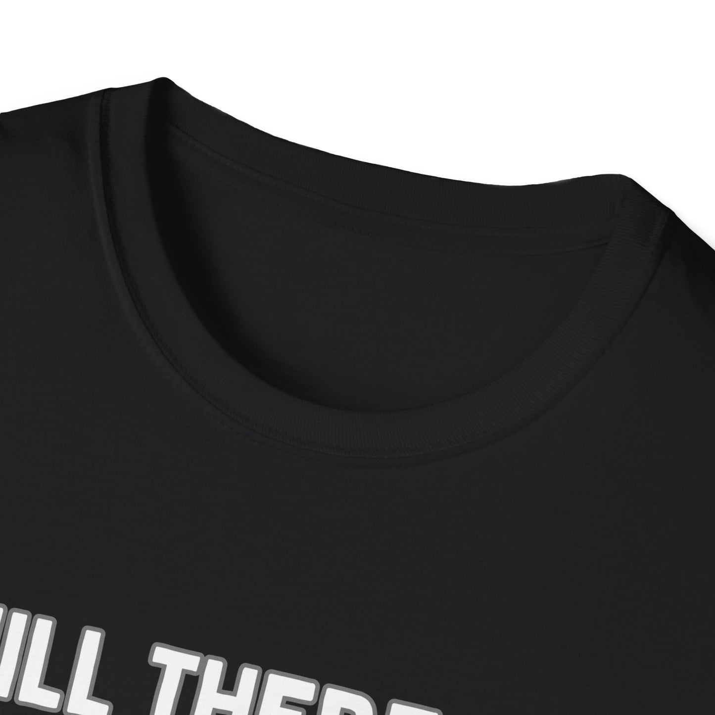 Will there be singing? Dancing? Lots of drama? Yes, and more, in our theatrical softstyle black T-shirt. Ok then.