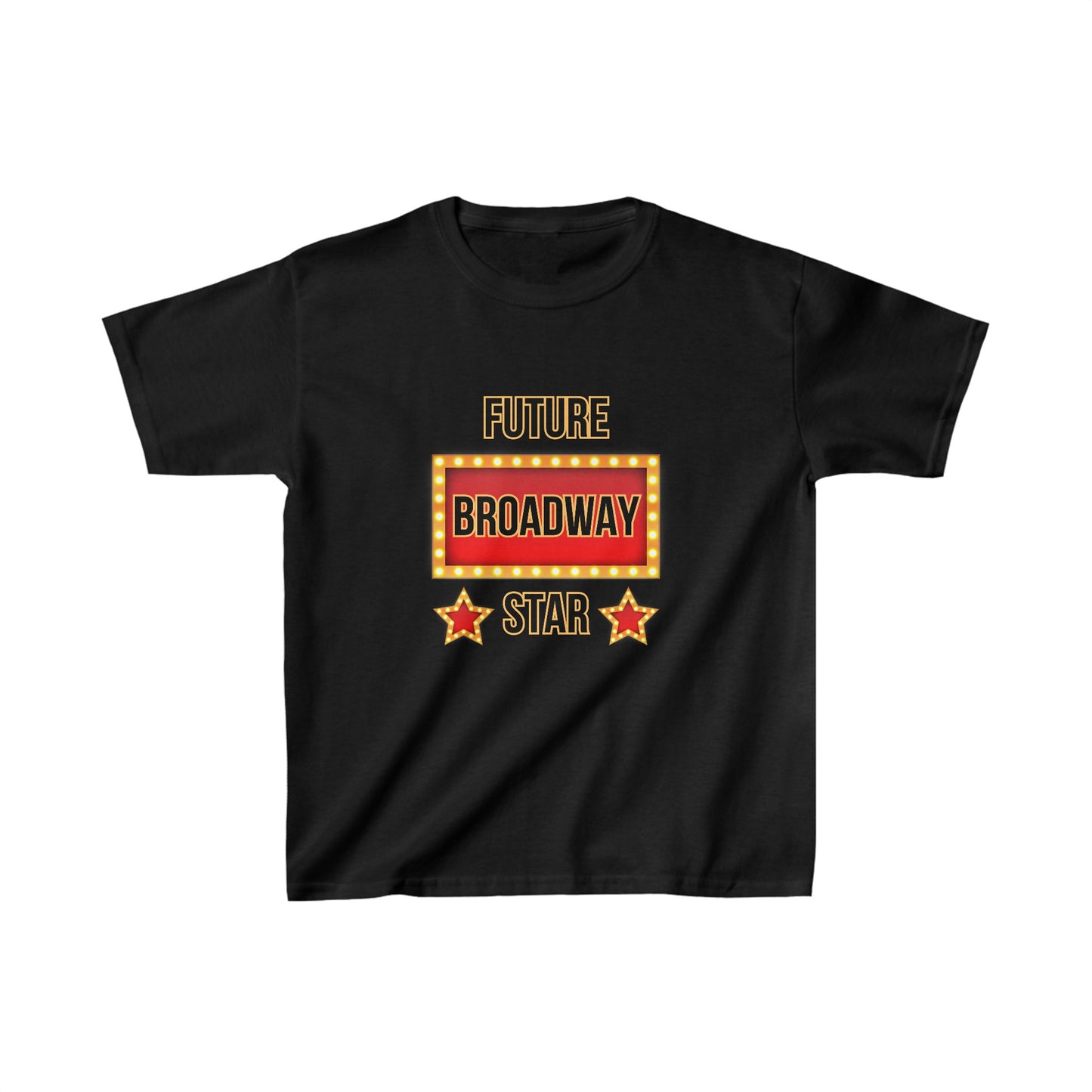 Sparkle On Stage with the "Future Broadway Star" Kids' T-shirt