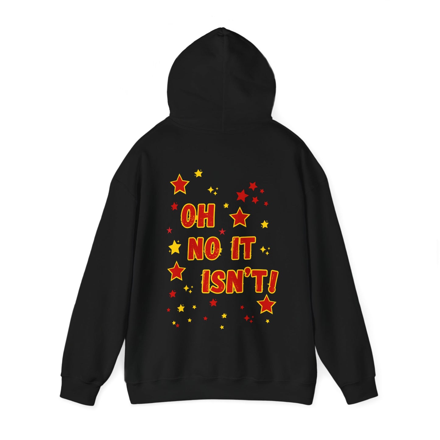 Pantomime Hoodie – ‘It’s Behind You!’ Christmas Hoodie for Panto Fans