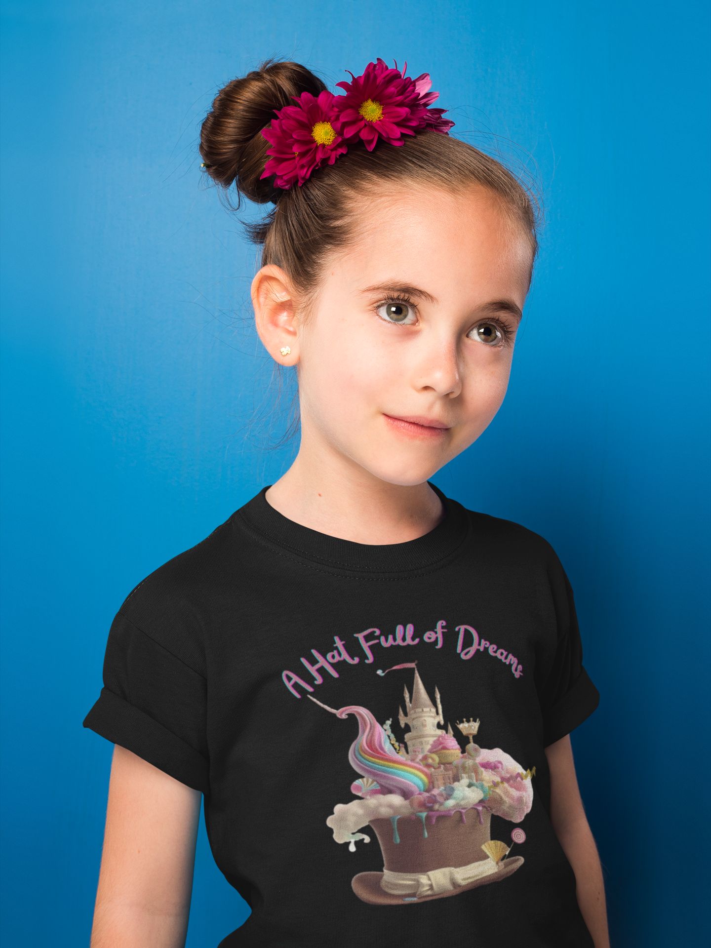 A Hat Full of Dreams – Magical Kids’ T-Shirt with Enchanting Artwork