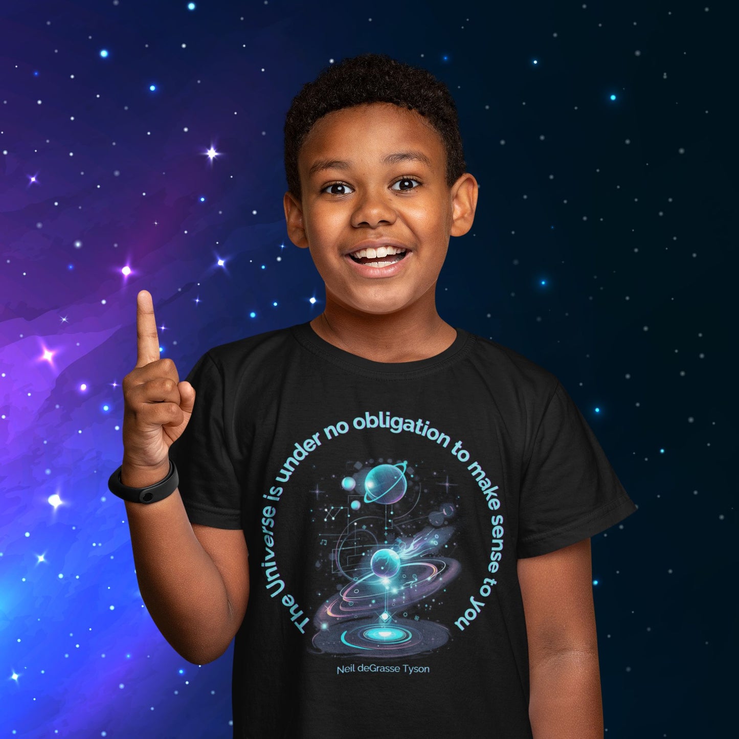 The Universe is Under No Obligation to Make Sense to You – Kids' STEM Science T-Shirt