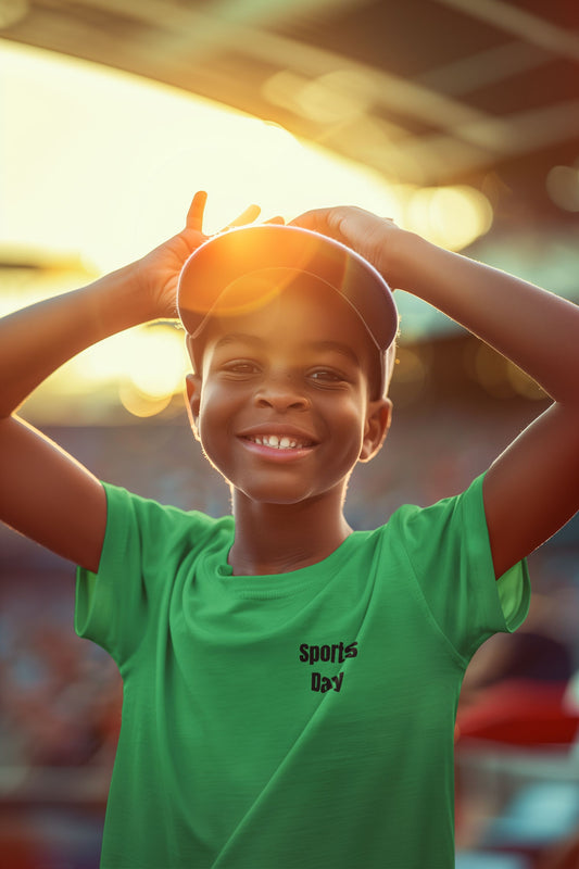 "Sports Day? It's Just Applied Physics!" STEM Kids' T-Shirt