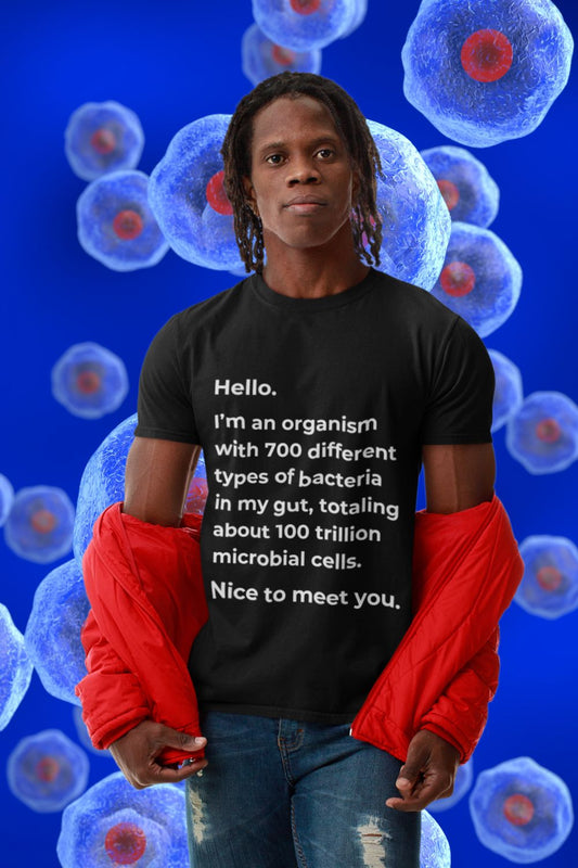 Microbial Universe Men's T-shirt (Unisex): Celebrate the Science Within