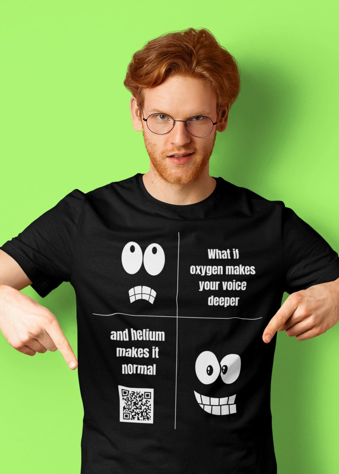 "What if" T-Shirt - Helium