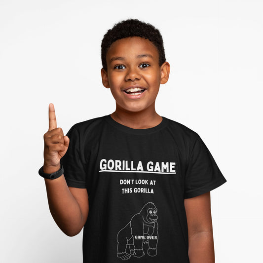 'Gorilla Game' Kids' T-Shirt – Fun, Interactive & Playful Unisex T-Shirt