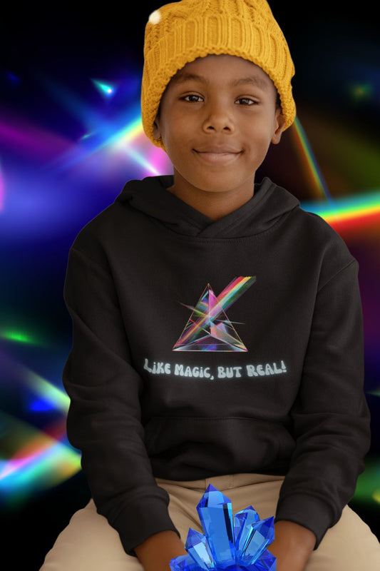 Kids' Unisex STEM Hoodie – Science: Like Magic, But Real