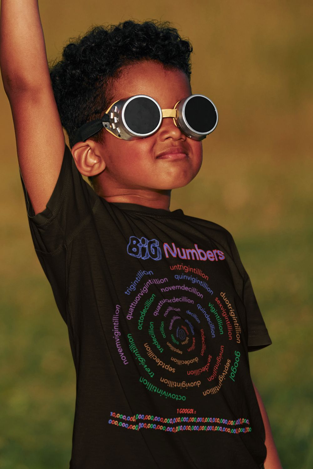 STEM Big Numbers T-Shirt – Inspire Young Mathematicians with a Unique Design