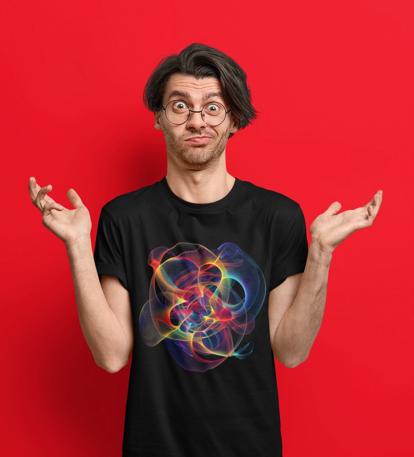 Mesmerising Chaos Theory T-Shirt – Men’s/Unisex Fit – Perfect for Science & Maths Enthusiasts