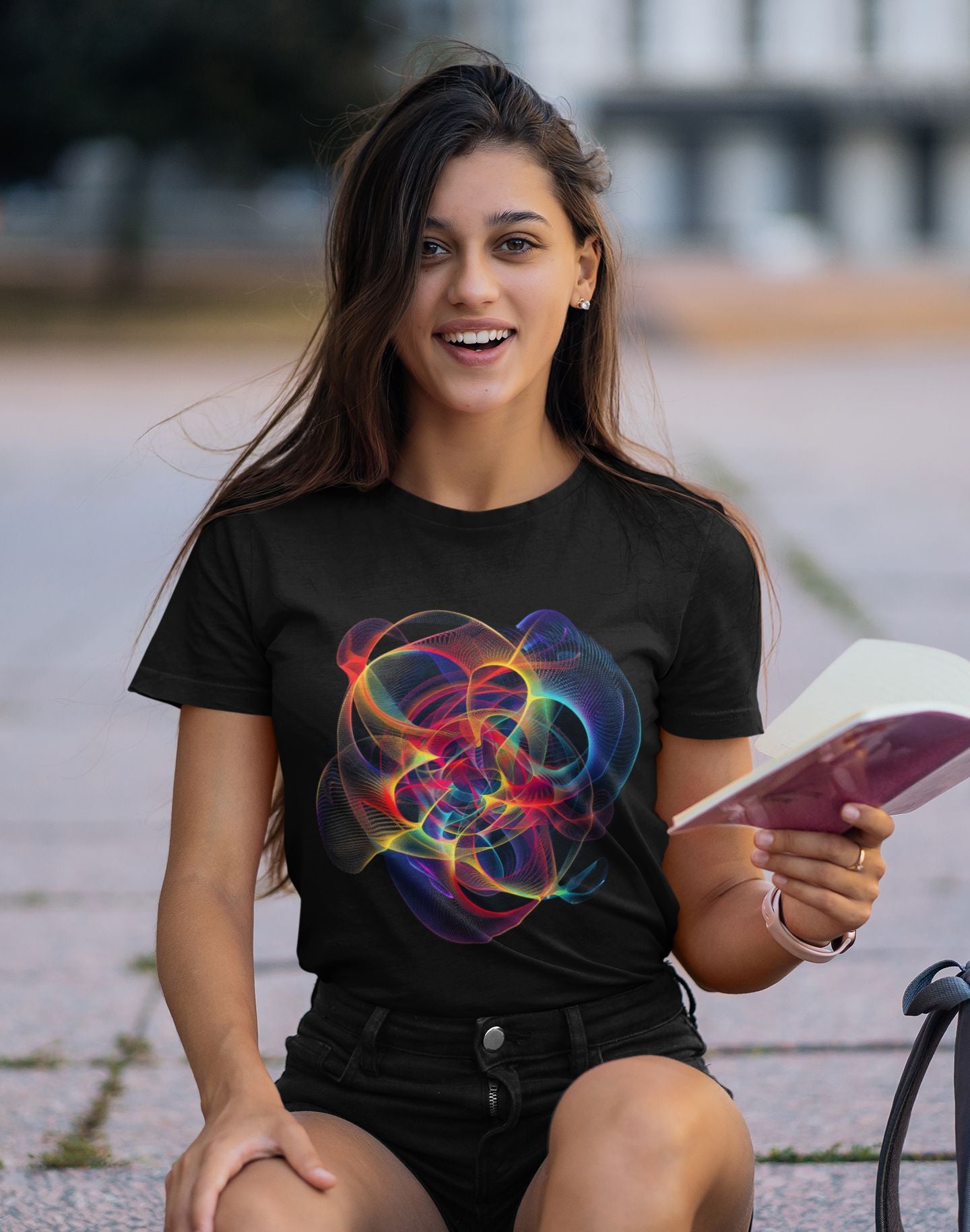 Mesmerising Chaos Theory T-Shirt – Women’s Fit – Stylish Science-Inspired Design for Maths Enthusiasts