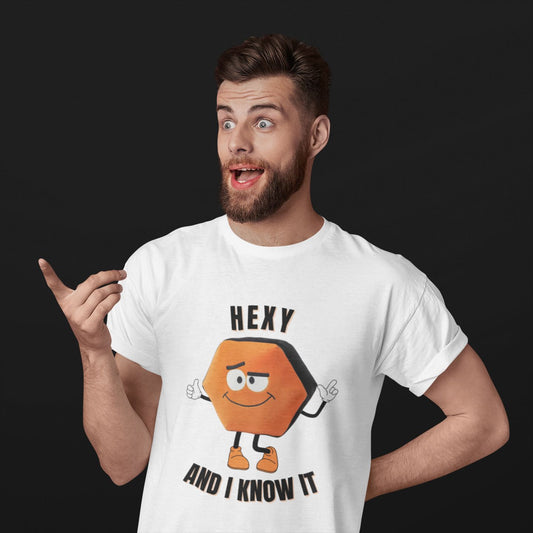 Hexy and I Know It Men's T-Shirt (Unisex Fit)