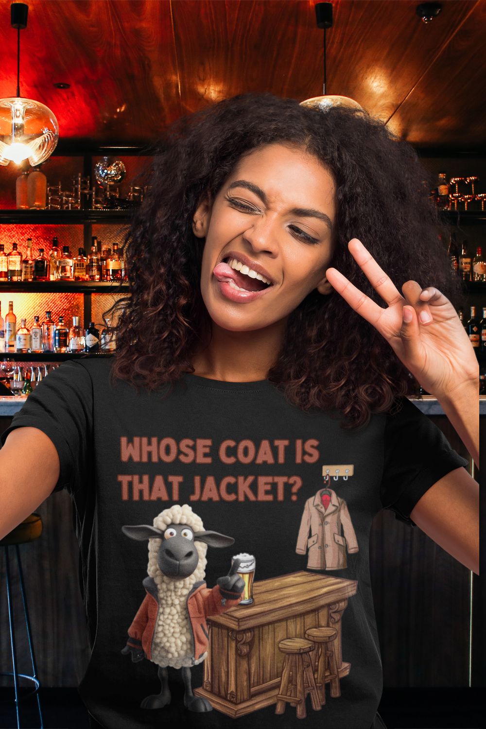 "Whose Coat Is That Jacket?" Women's Welsh T-Shirt – Celebrate Welsh Humour