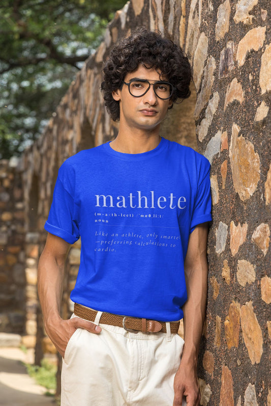 Men's Mathlete Unisex Heavy Cotton T-shirt – Clever Math Humour Design