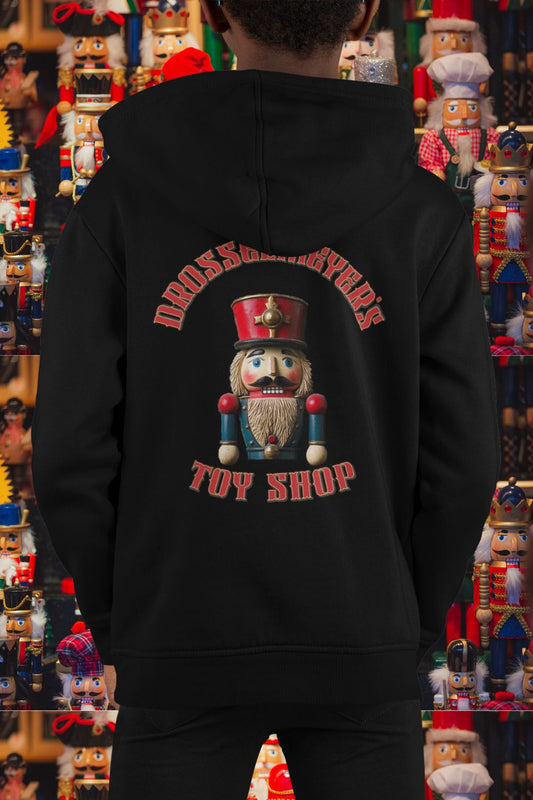 Drosselmeyer’s Toy Shop Kids’ Hoodie – Nutcracker Magic for Young Fans