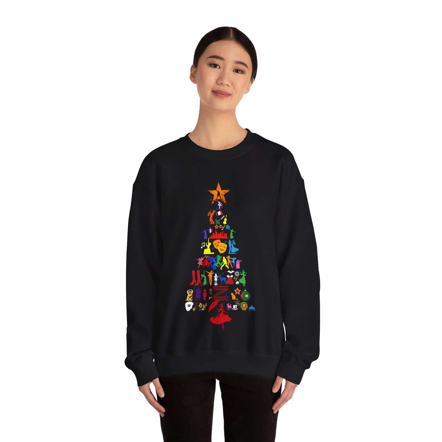 Musical Theatre Christmas Sweatshirt - Perfect Holiday Gift for Theatre Lovers