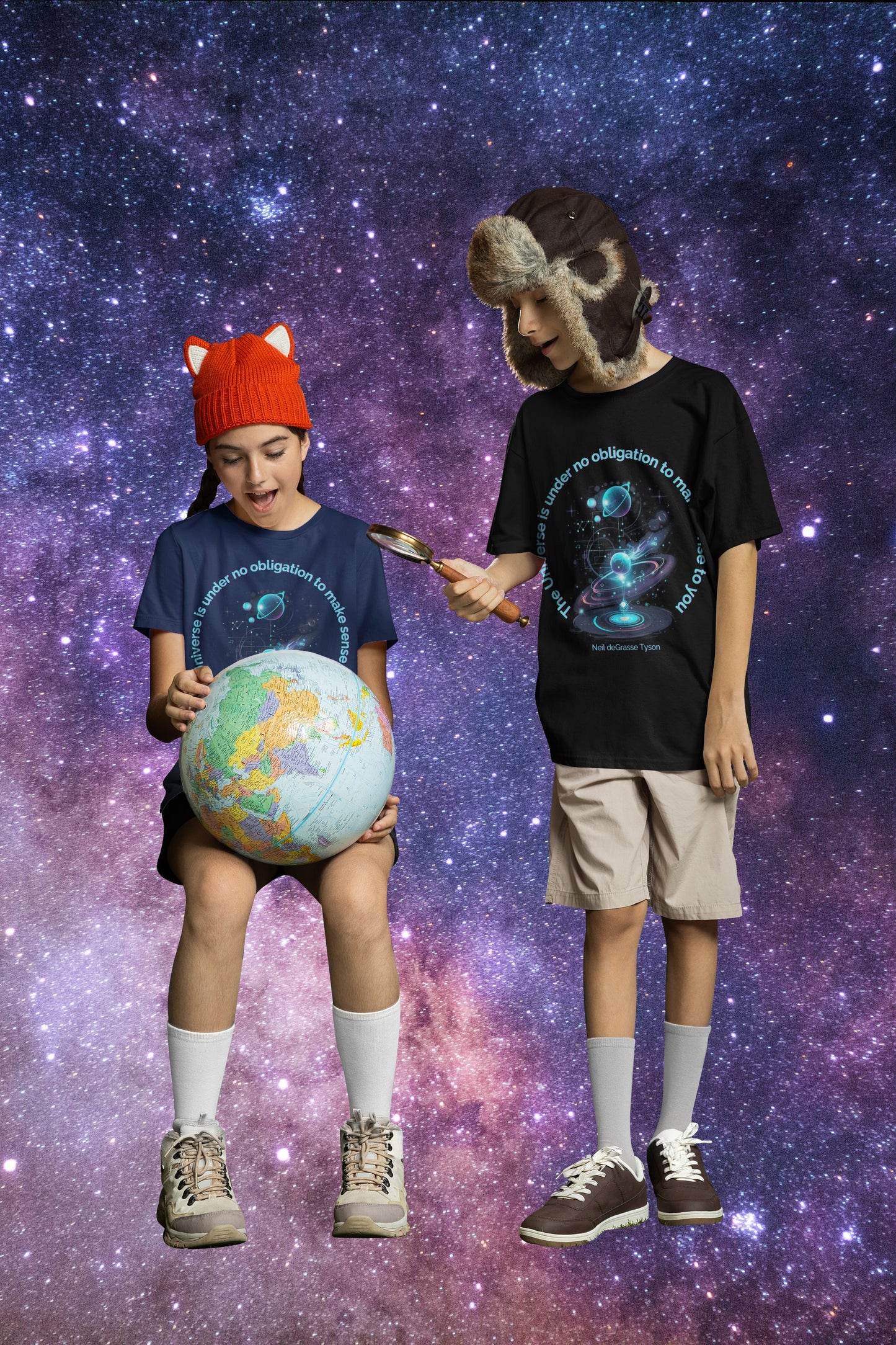 The Universe is Under No Obligation to Make Sense to You – Kids' STEM Science T-Shirt