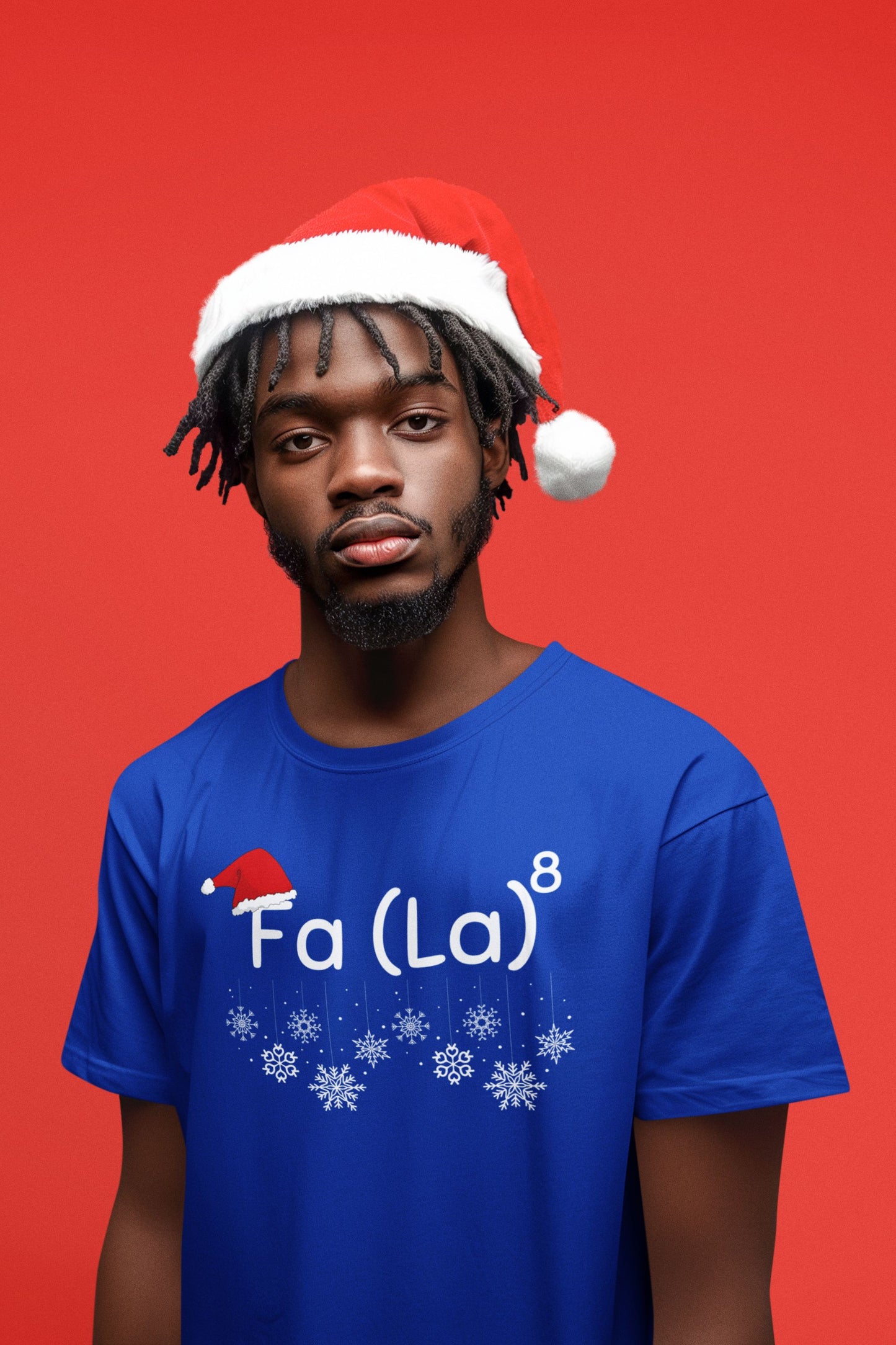 Fa (La)⁸ Men's Christmas Maths T-Shirt (Unisex)