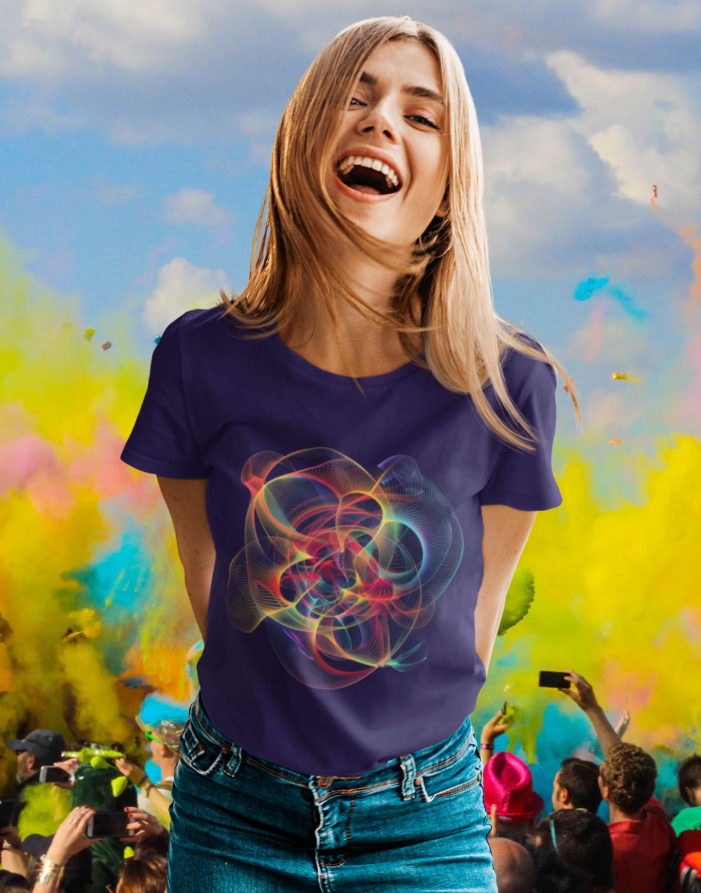 Mesmerising Chaos Theory T-Shirt – Women’s Fit – Stylish Science-Inspired Design for Maths Enthusiasts