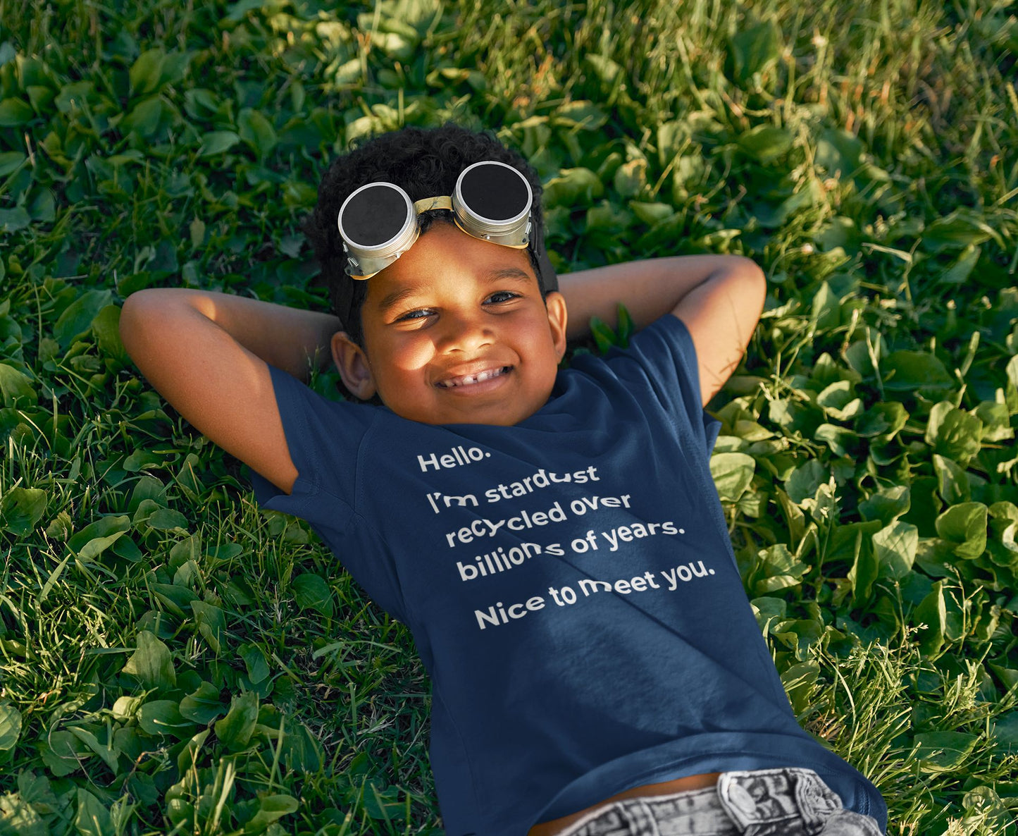 Hello, I’m Stardust Kids' Unisex T-Shirt: Inspire Young Cosmic Thinkers