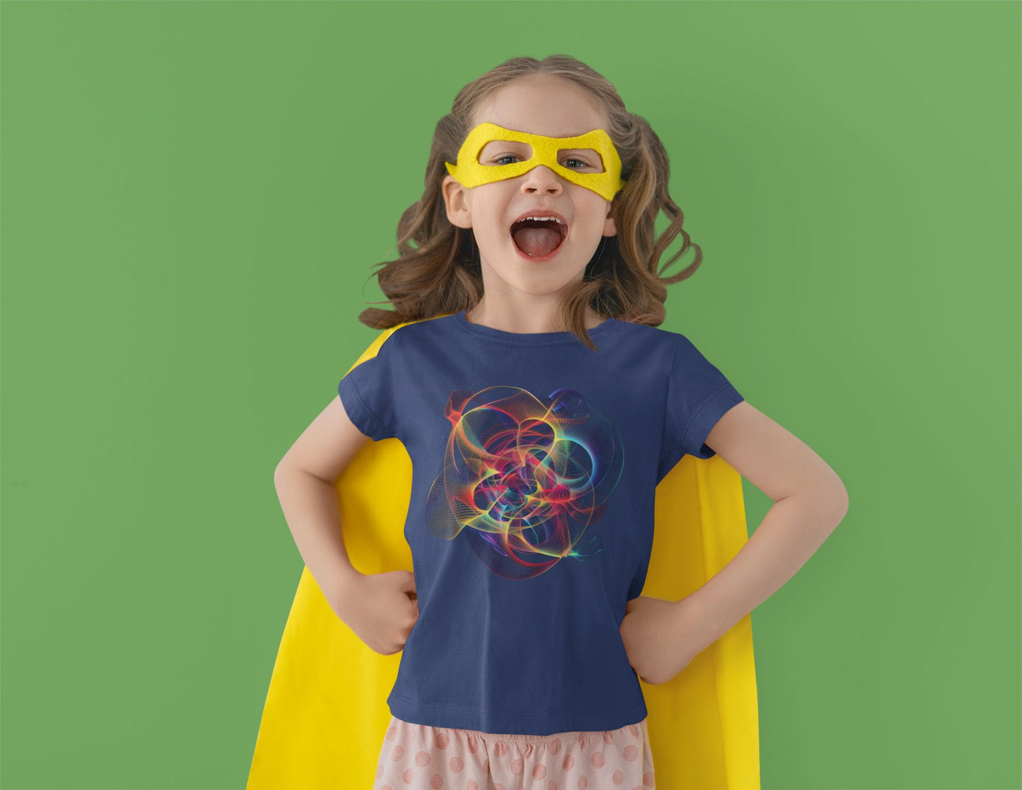 Kids' Unisex STEM Chaos Theory T-Shirt – Fun Maths Fractal Design