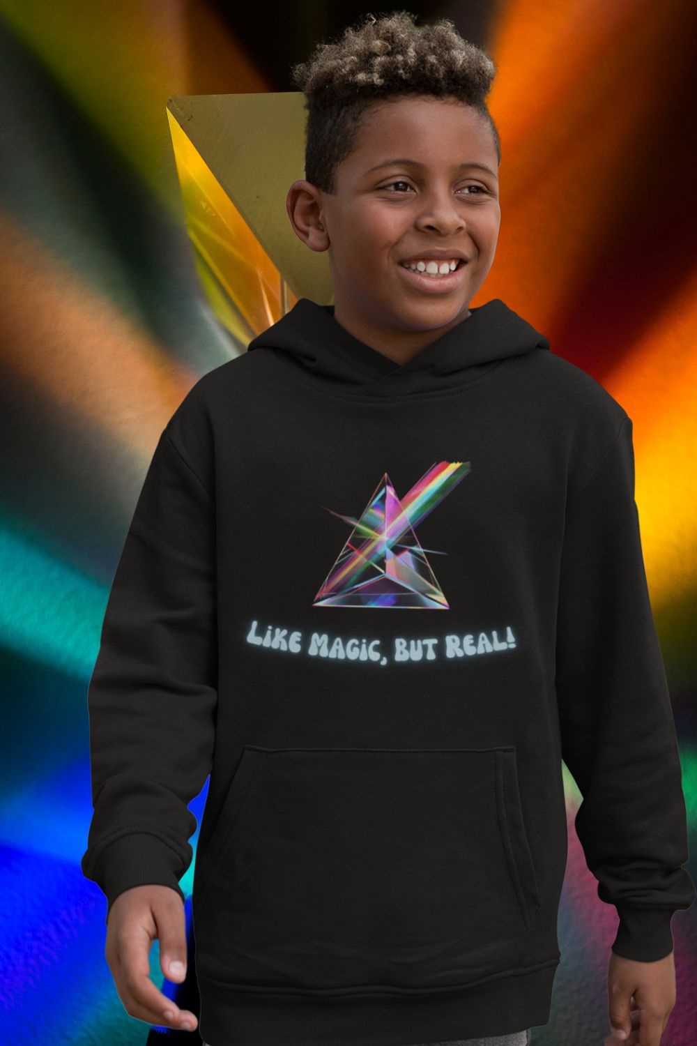 Kids' Unisex STEM Hoodie – Science: Like Magic, But Real