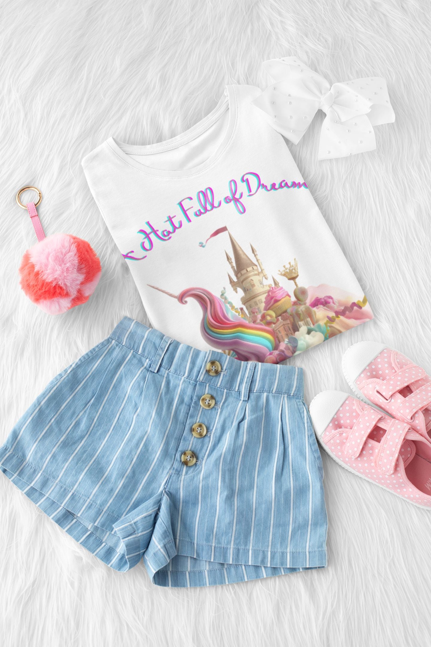 A Hat Full of Dreams – Magical Kids’ T-Shirt with Enchanting Artwork