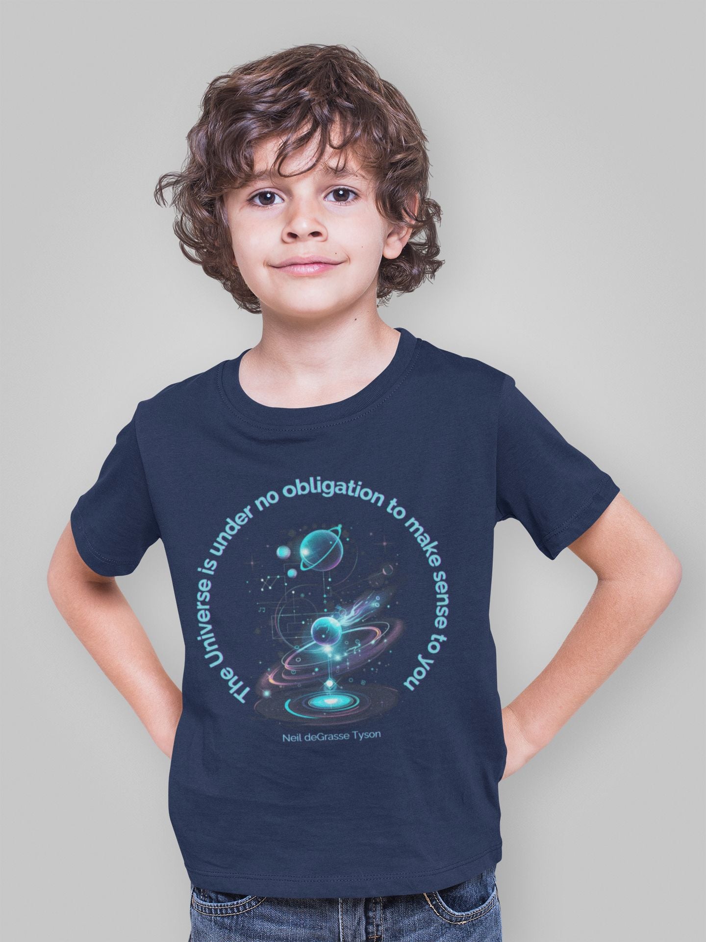 The Universe is Under No Obligation to Make Sense to You – Kids' STEM Science T-Shirt