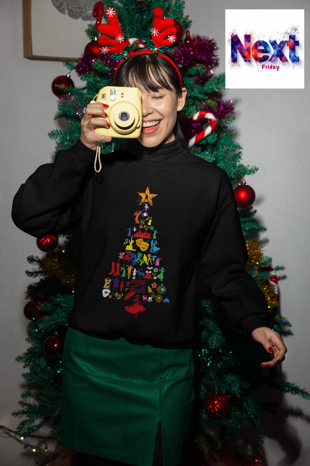 Musical Theatre Christmas Sweatshirt - Perfect Holiday Gift for Theatre Lovers