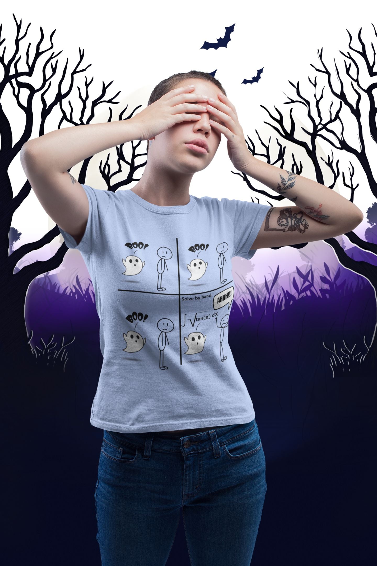 Terrifyingly Complex T-Shirt – Women’s Fit – Perfect for Math Lovers and Halloween Fun