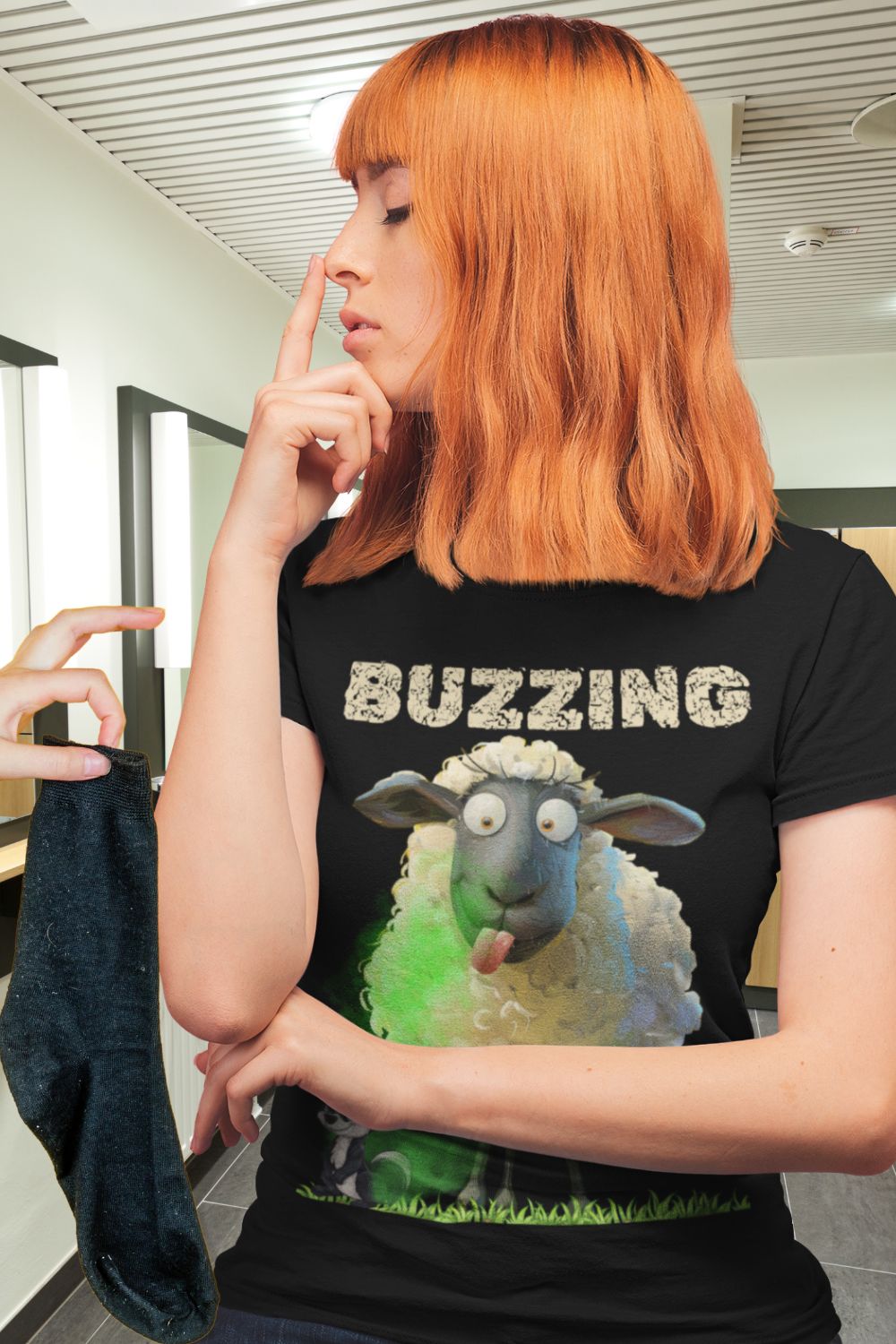 Buzzing Women's T-shirt – A Celebration of Wonderful Welshisms