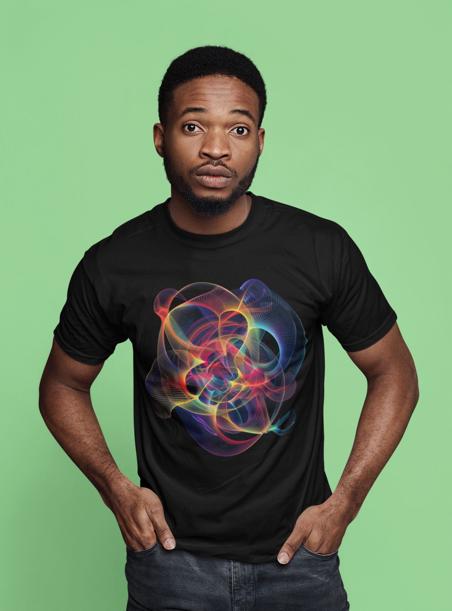 Mesmerising Chaos Theory T-Shirt – Men’s/Unisex Fit – Perfect for Science & Maths Enthusiasts