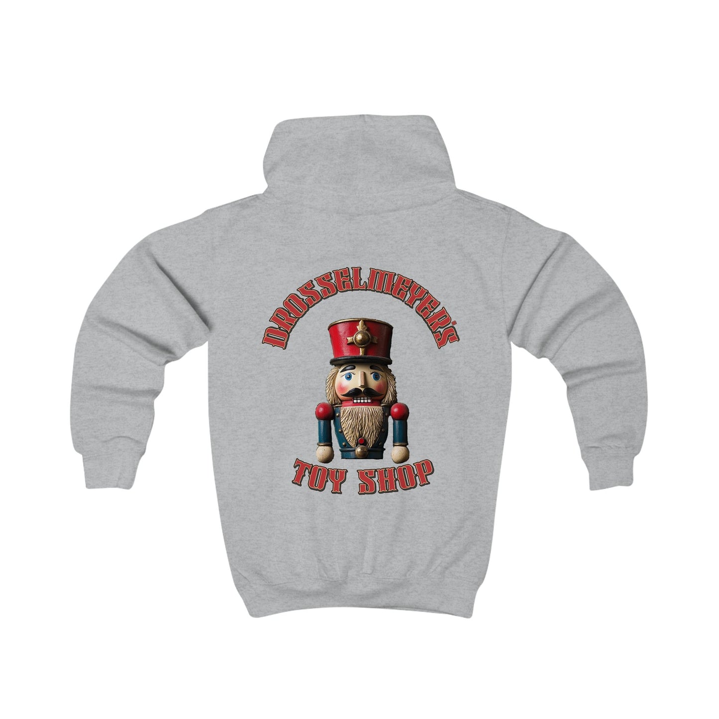 Drosselmeyer’s Toy Shop Nutcracker Kids’ Hoodie – A Christmas Classic