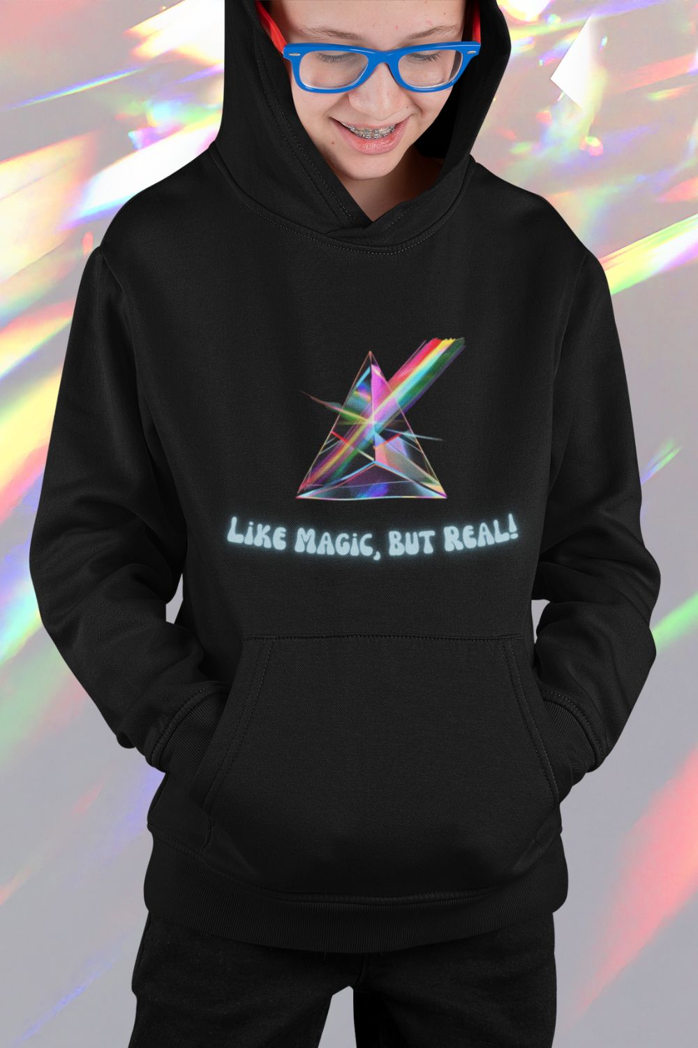 Kids' Unisex STEM Hoodie – Science: Like Magic, But Real