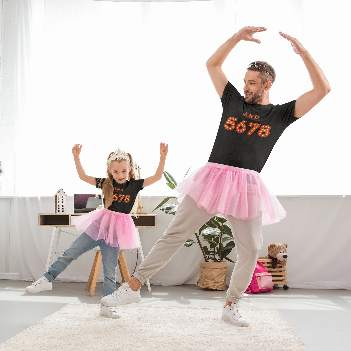 5 6 7 8 Kids Dance T-Shirt - Perfect for Aspiring Young Performers