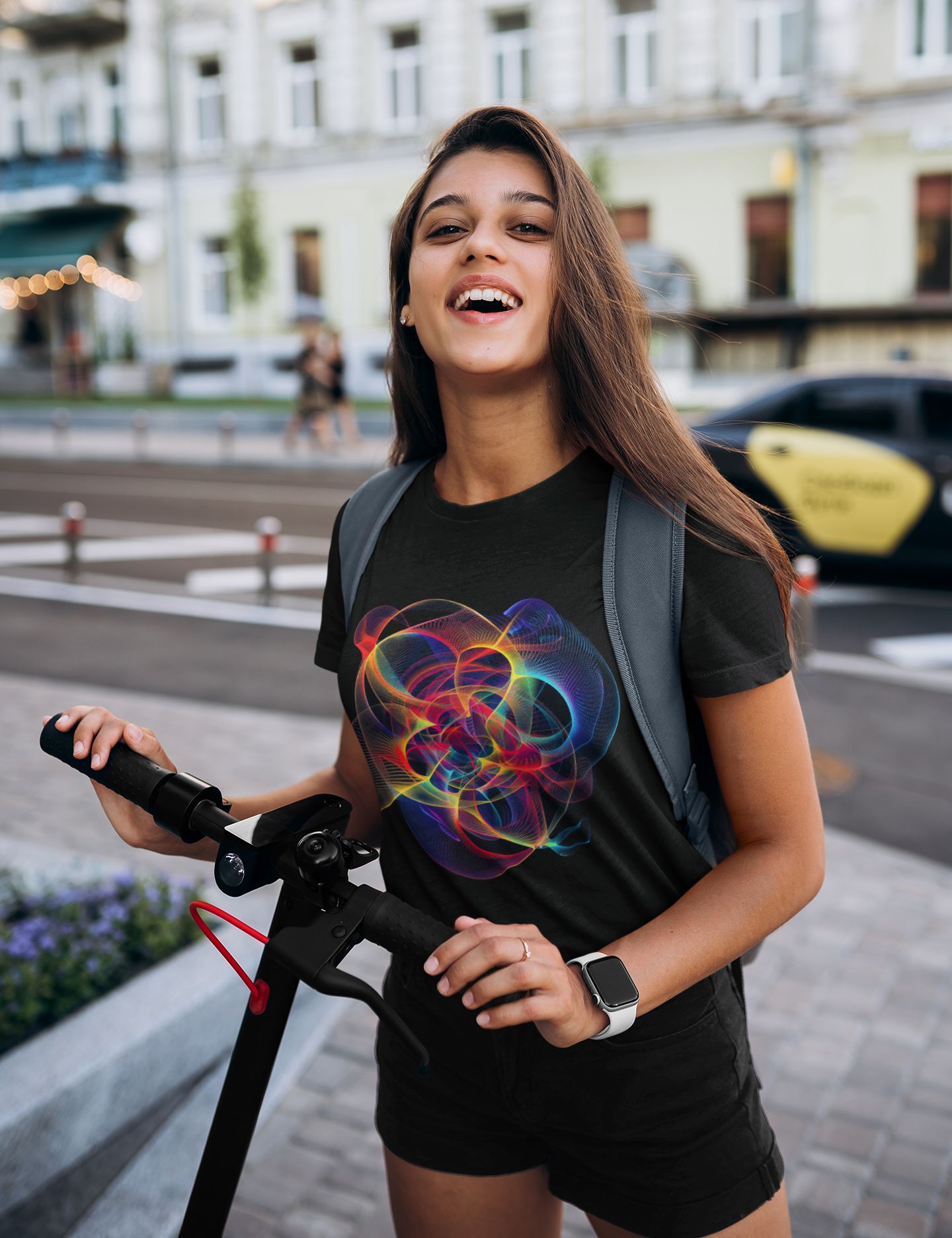 Mesmerising Chaos Theory T-Shirt – Women’s Fit – Stylish Science-Inspired Design for Maths Enthusiasts