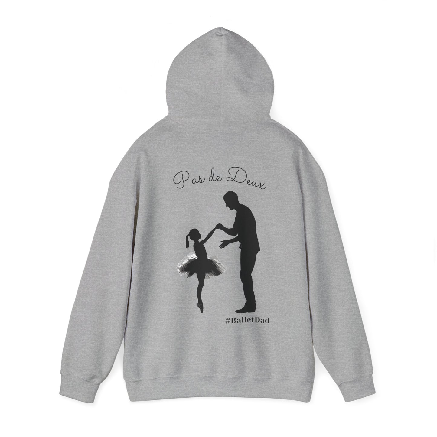 Pas de Deux, Ballet Hoodie  #balletdad #FathersDay