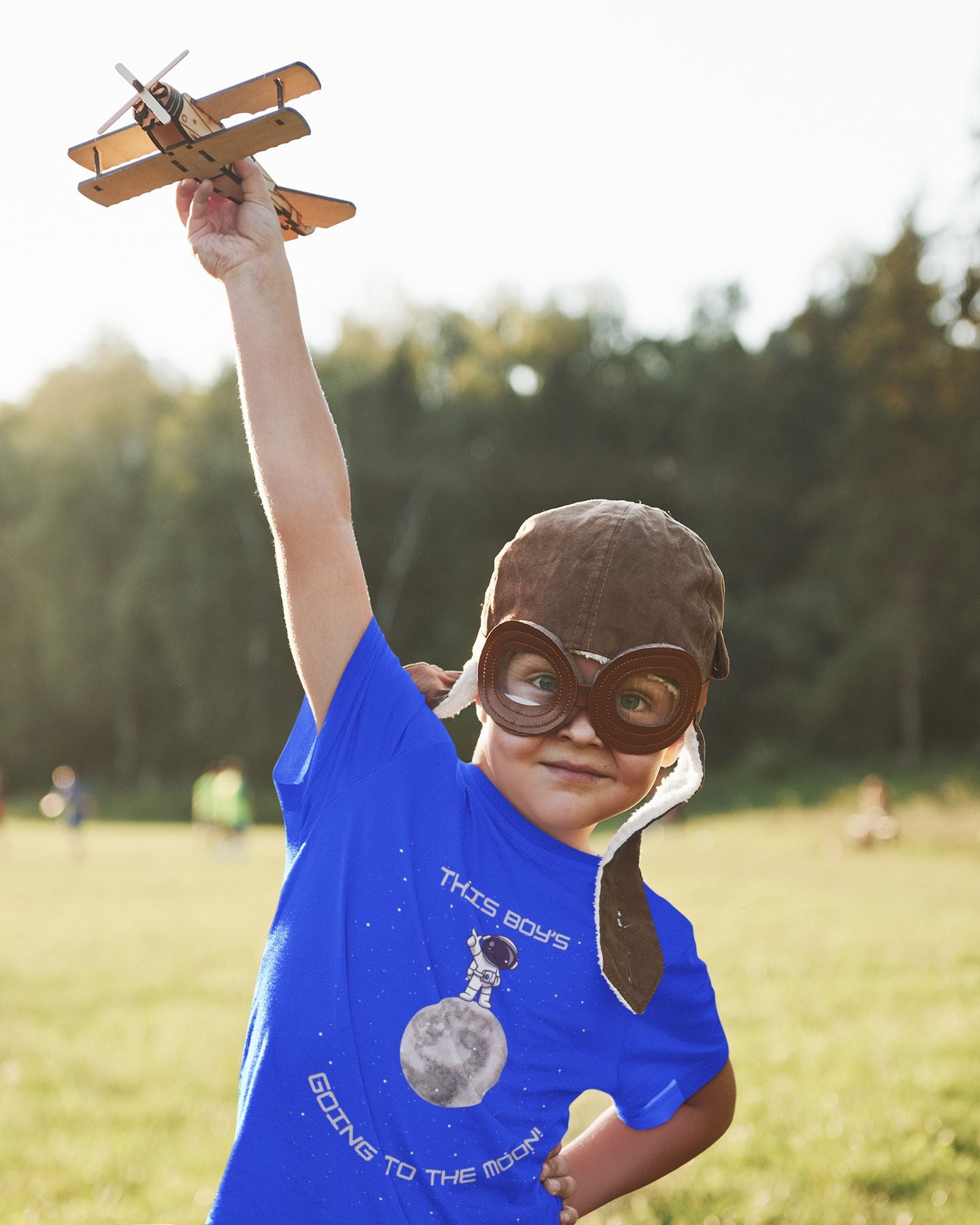 "This Boy's Going to the Moon" – Fun STEM T-Shirt for Future Astronauts