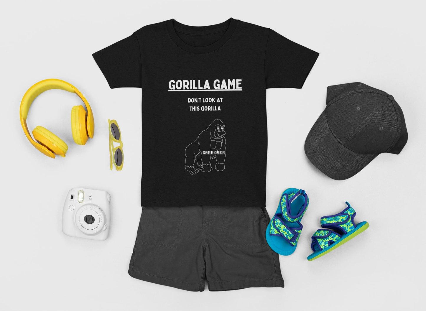 'Gorilla Game' Kids' T-Shirt – Fun, Interactive & Playful Unisex T-Shirt