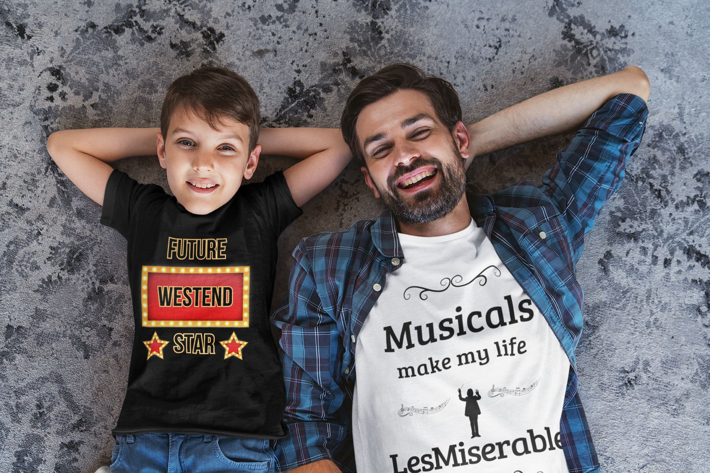 Future West End Star Kids' T-Shirt – Aspiring Performer Tee for Stage School Students