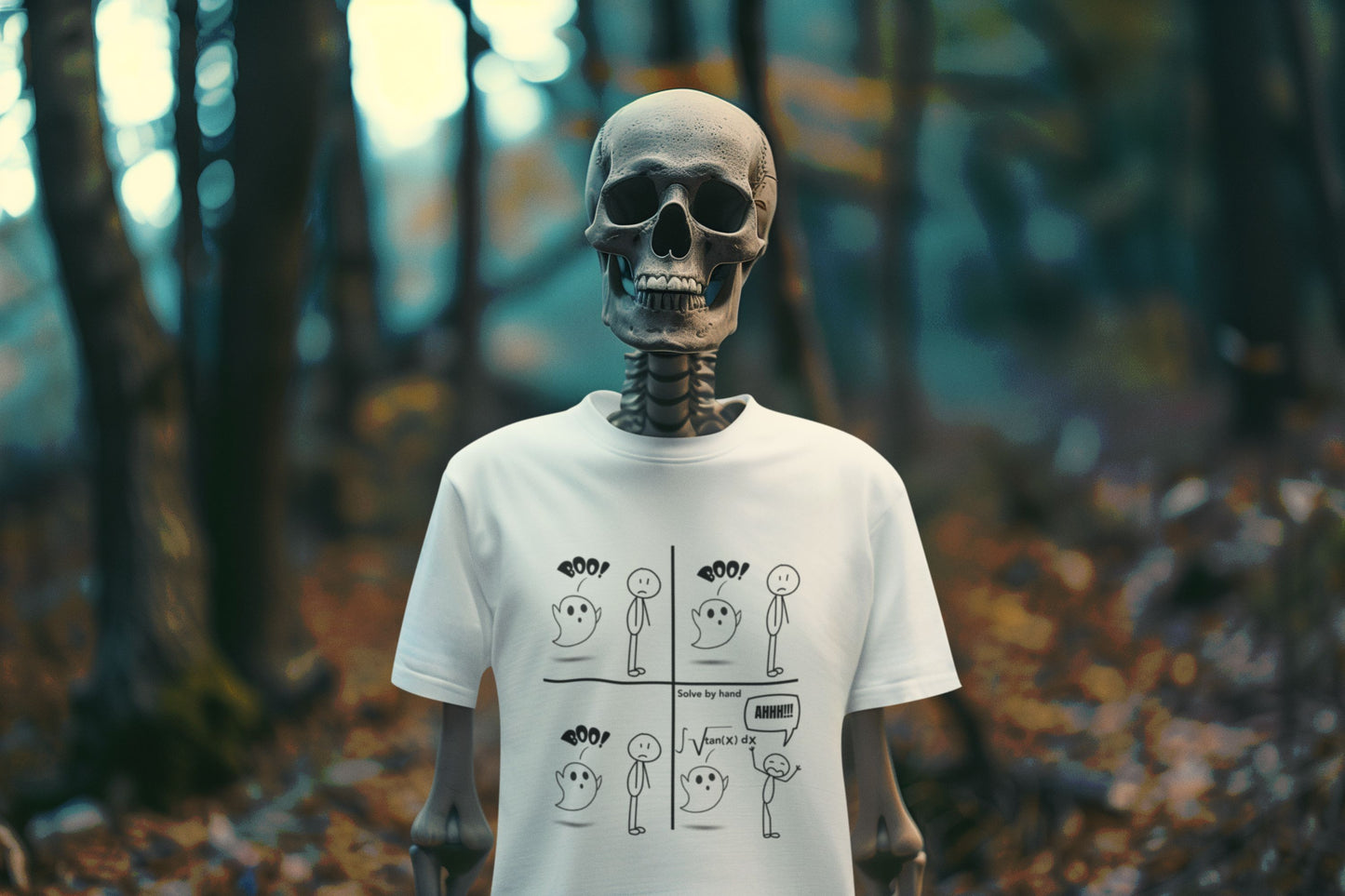 Terrifyingly Complex T-Shirt – Men’s/Unisex Fit – Perfect for Math Lovers and Halloween Fun