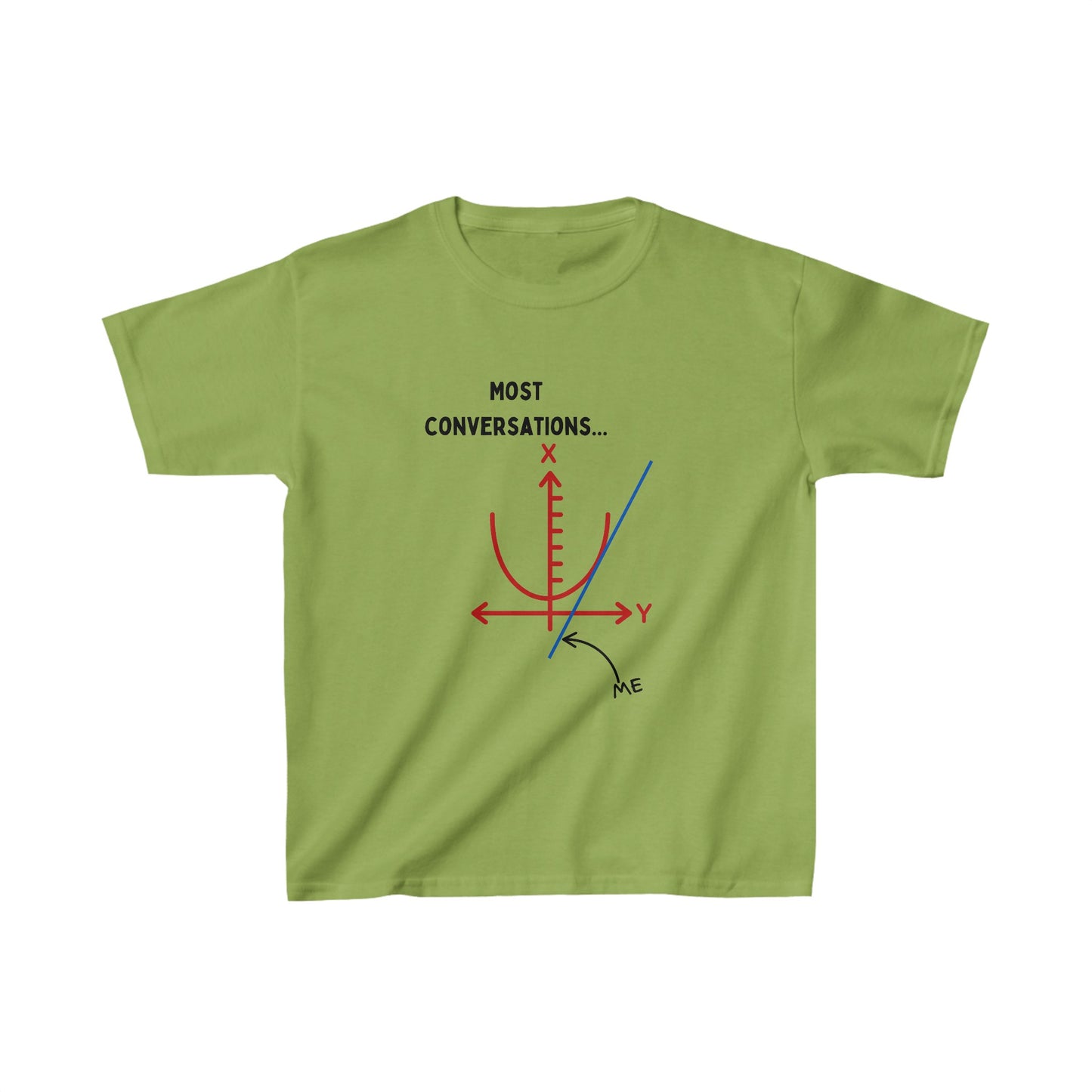 Going Off on a Tangent: Fun Derivatives STEM T-Shirt for Maths Enthusiasts