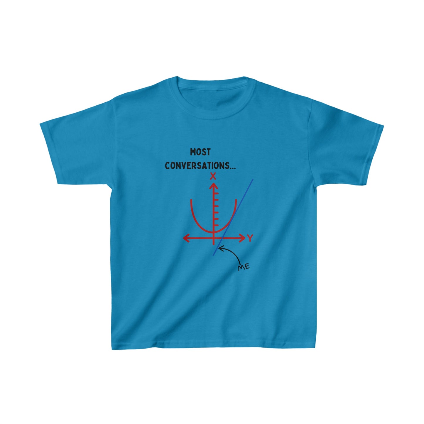 Going Off on a Tangent: Fun Derivatives STEM T-Shirt for Maths Enthusiasts