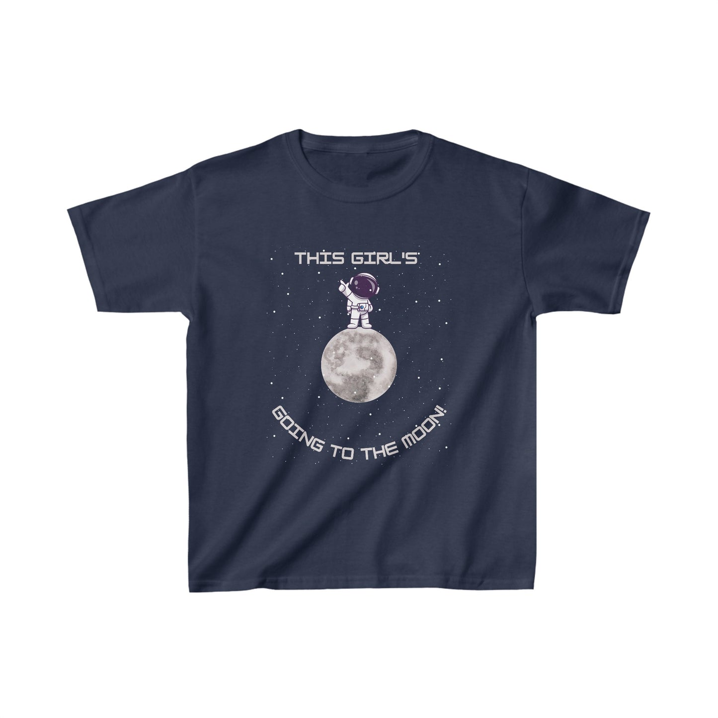 "This Girl's Going to the Moon" STEM inspired T-Shirt