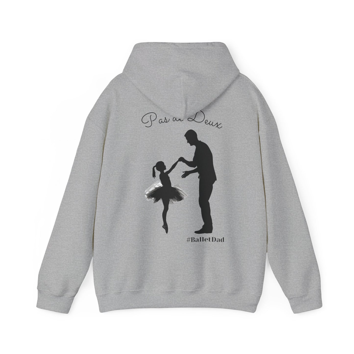 Pas de Deux, Ballet Hoodie  #balletdad #FathersDay