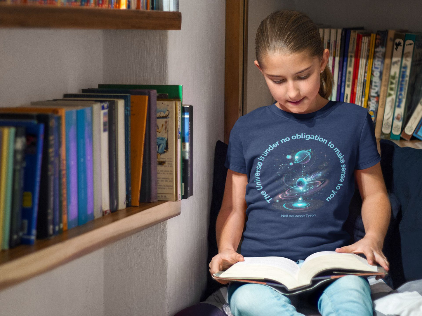 The Universe is Under No Obligation to Make Sense to You – Kids' STEM Science T-Shirt